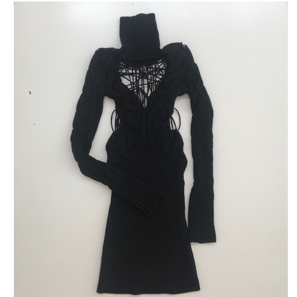 alexander mcqueen sweater dress